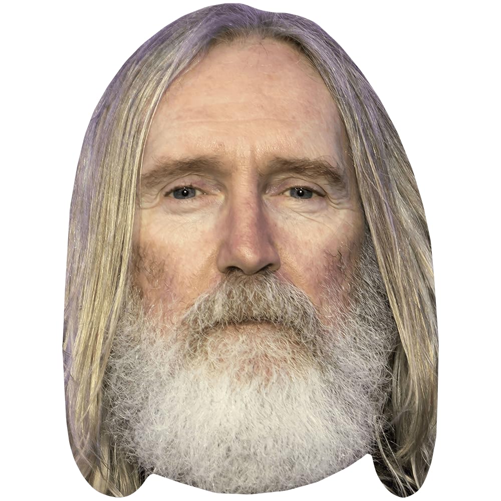 Pearce Quigley (Beard) Celebrity Mask, Flat Card Face, Fancy Dress Mask