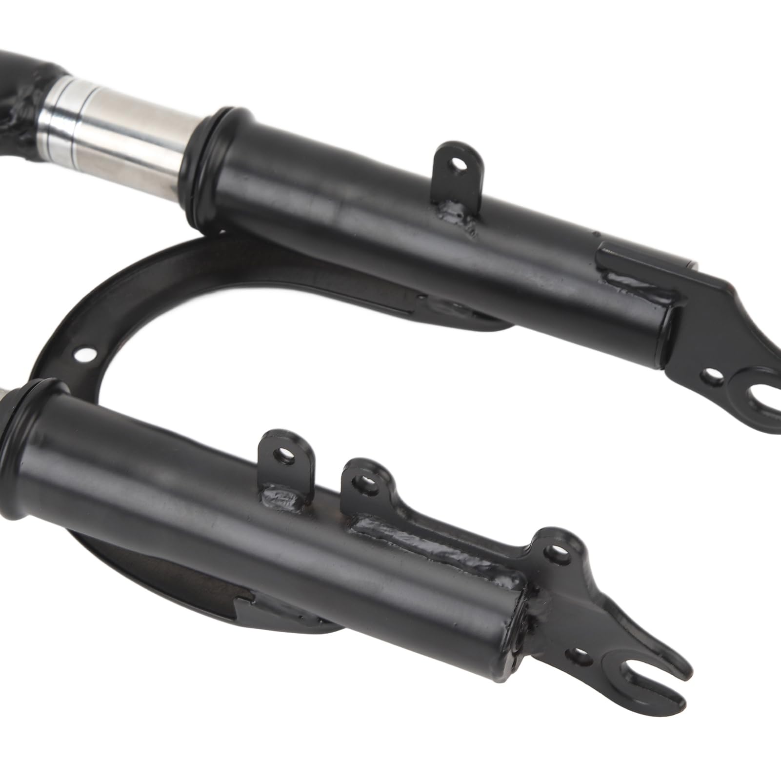 Antiba de Choque Hidráulico Delantero, Horquillas de Suspensión de Aleación de Aluminio para Scooter Eléctrico, Motocicleta, Bicicleta Eléctrica con Ruedas de 12 Pulgadas