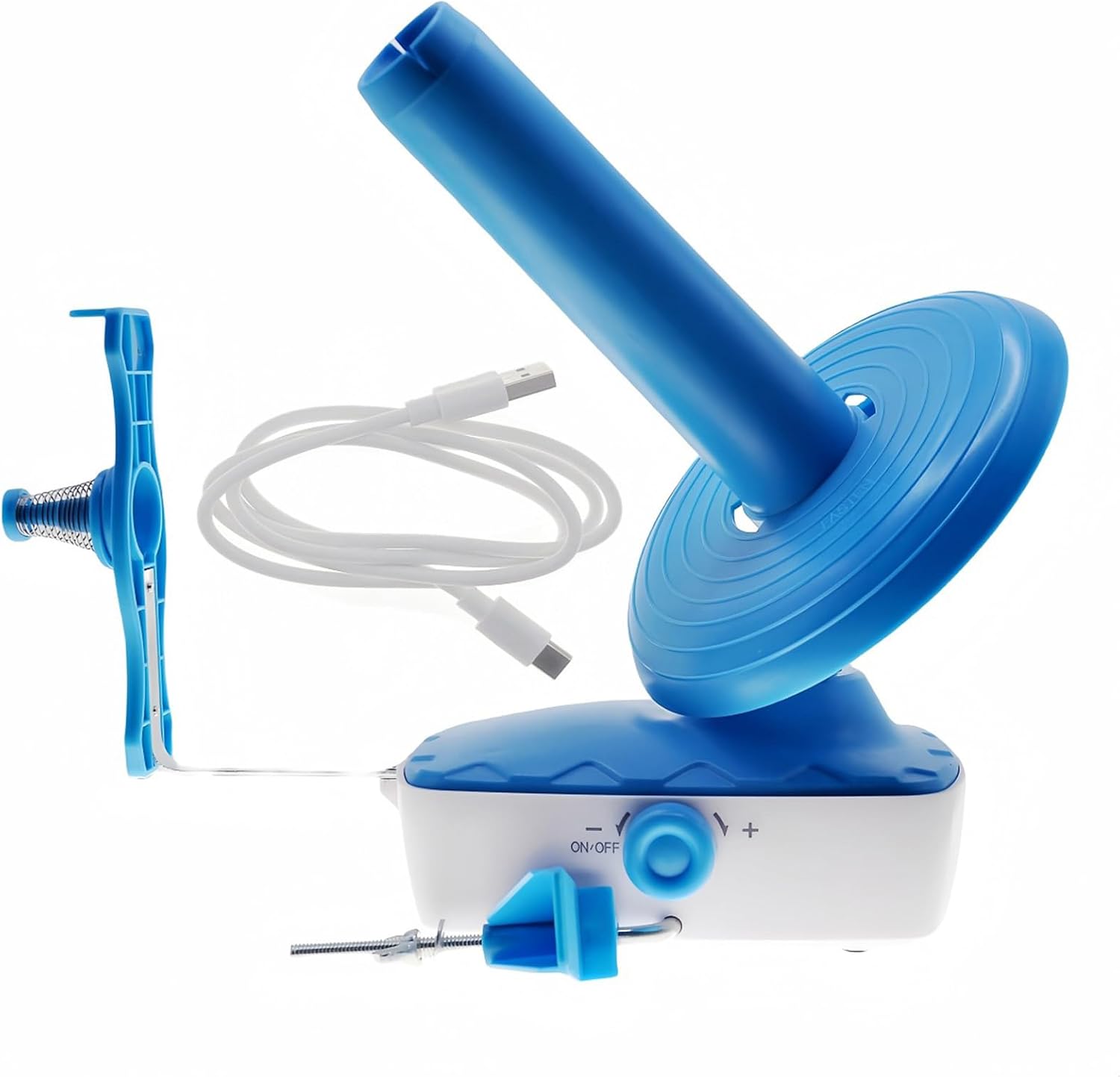 Electric Yarn Winder Automatic Ball Spinner Crocheting Supplies Helper for Knitting Enthusiast Yarn Ball