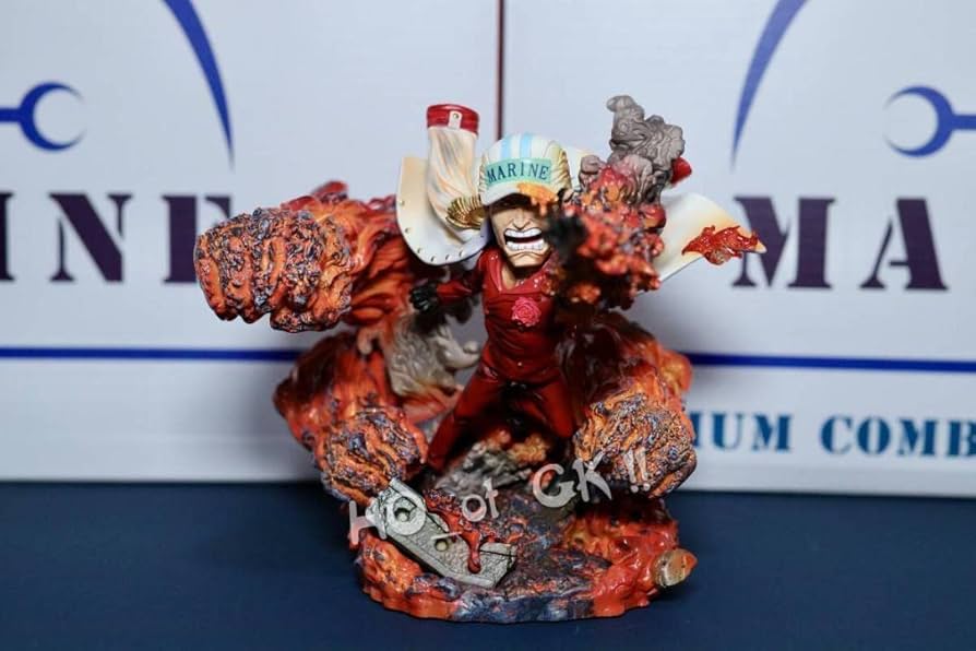 Amazon.co.jp: 国内 ONEPIECE ワンピース フィギュア 海軍本部大将 赤