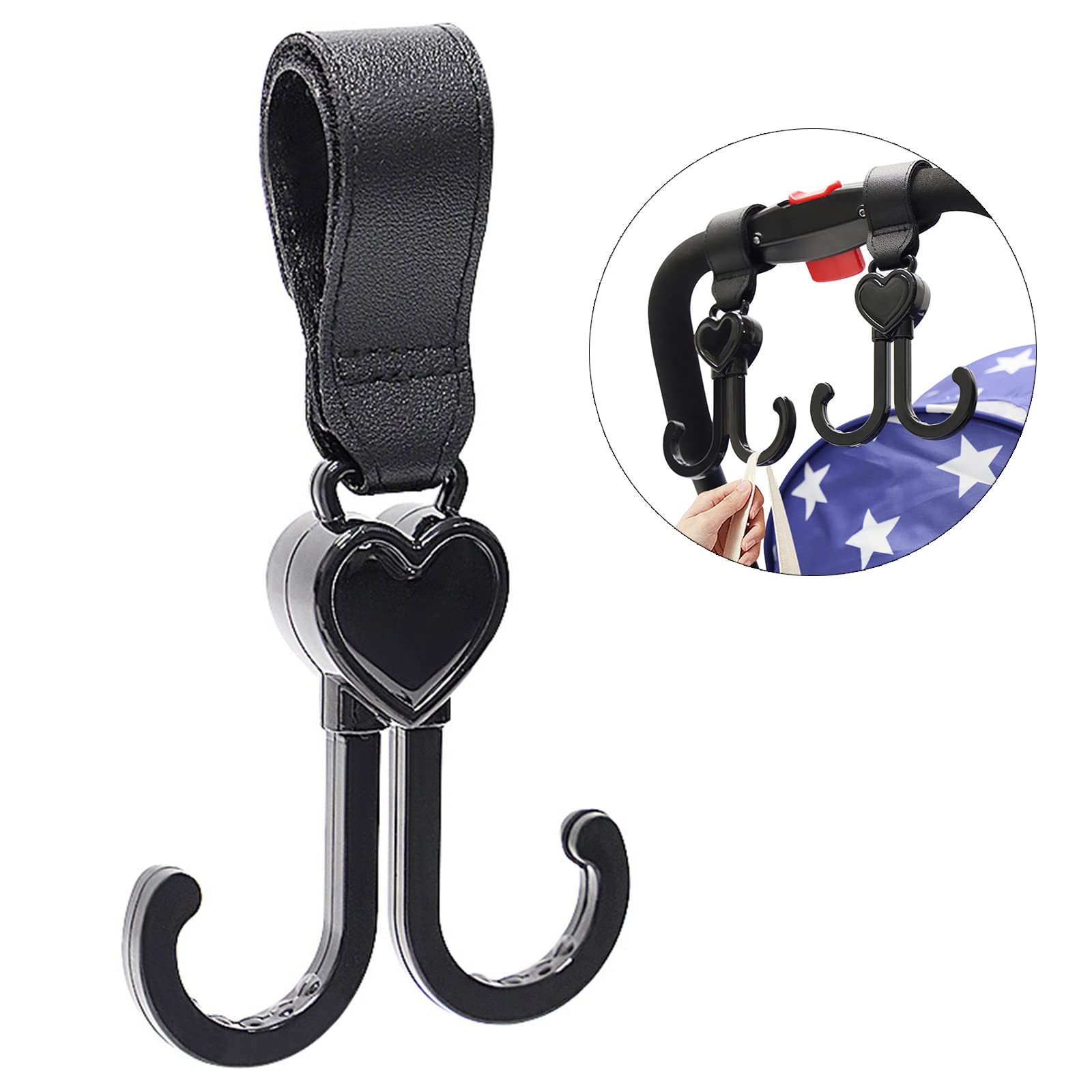 Hook Wheelchair Organizers Clip Pram Hanger Child Accessory Outdoor Essential