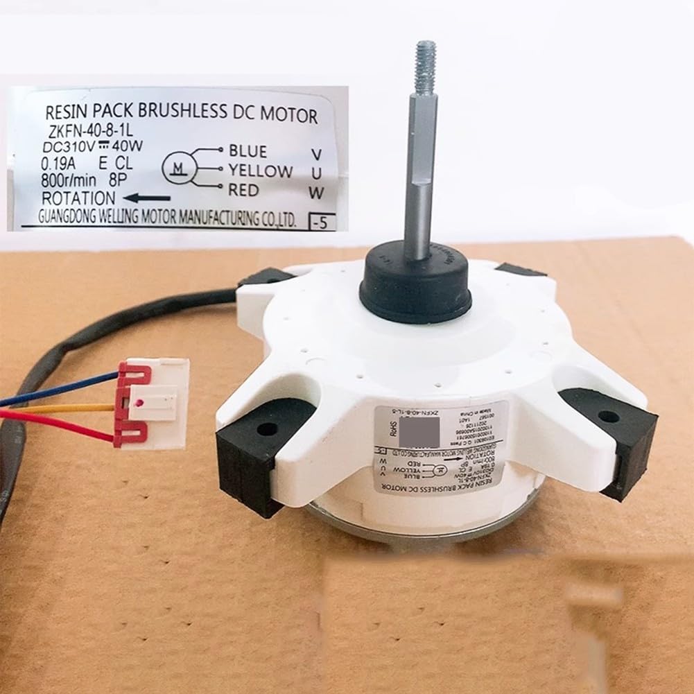 DC Brushless AC Motor de ventilador al aire libre ZKFN-40-8-1L Rotación inversa Enfriamiento Frecuencia Variable Reemplazo para AUX Aircon Repuestos
