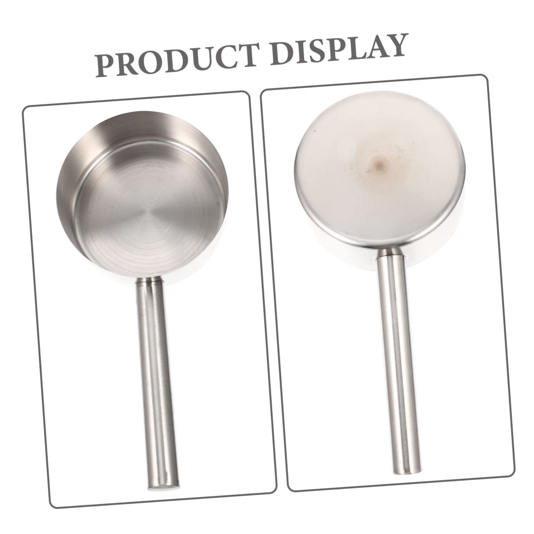 Cucharón de Agua Larga de Acero Inoxidable Mango Ergonómico y Diseño Integrado para Uso en Cocina y Jardín en Hogares