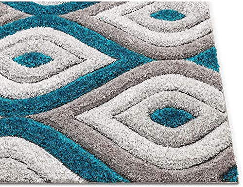 Image of Carpet for Living Room Bedroom Super Soft Anti Skid Hand Made Carpet Size 4X6 Feet