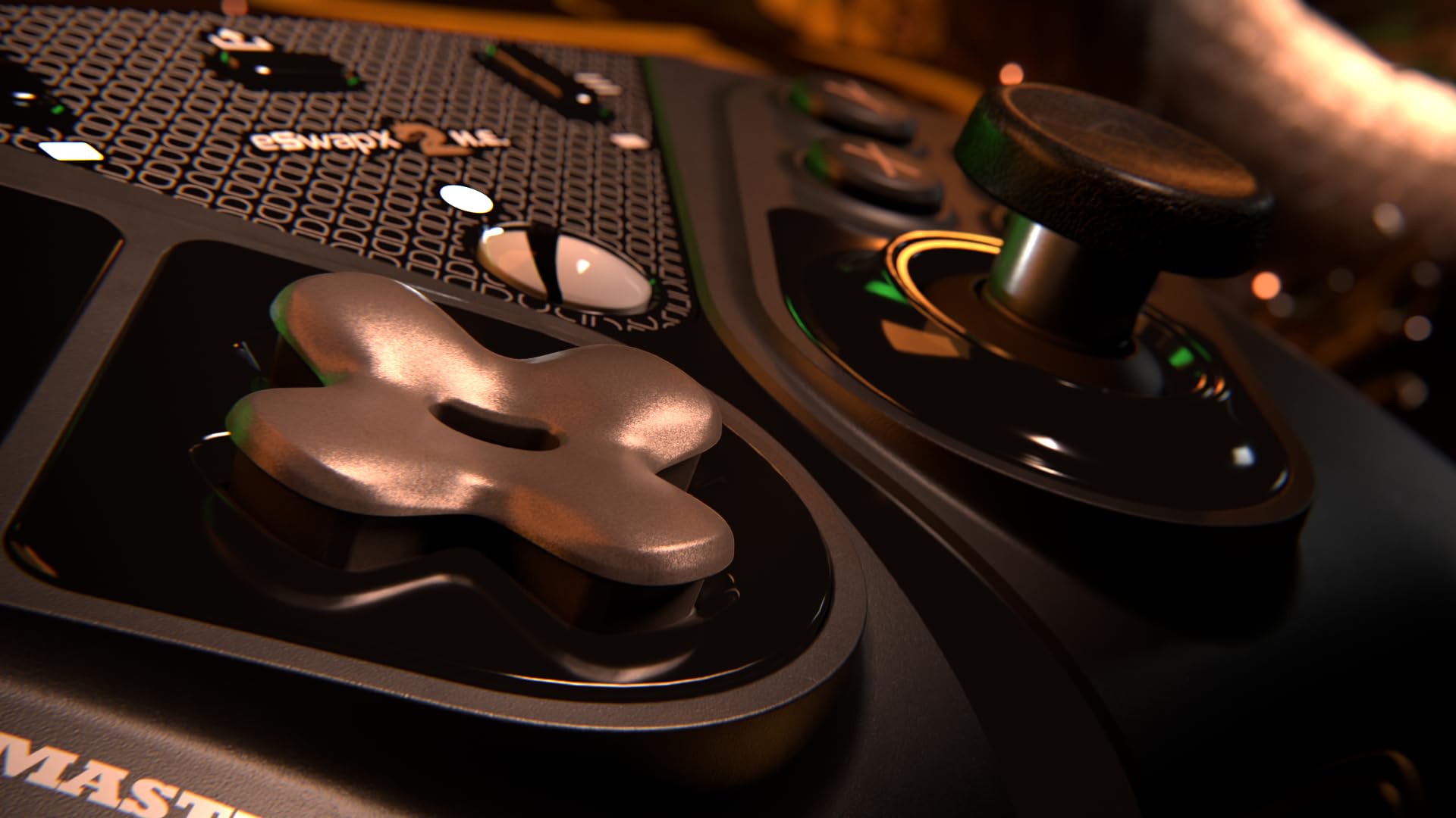 Thrustmaster ESWAP X2 H.E – Manette de jeu Esport modulaire avec sticks Hall Effect H.E.A.R.T. anti-drift – Compatible Xbox Series X|S, Xbox One et PC