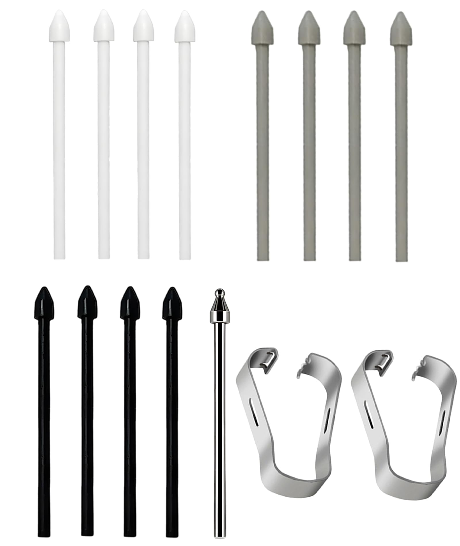 15 Pcs Touch Stylus Pen Tip Nib Suitable for Wenshi Boox Samsung Remarkable 12, Iflytek Little Ape Kindle Electromagnetic Pen Core, Touch Pen Replacement Tip-image-41