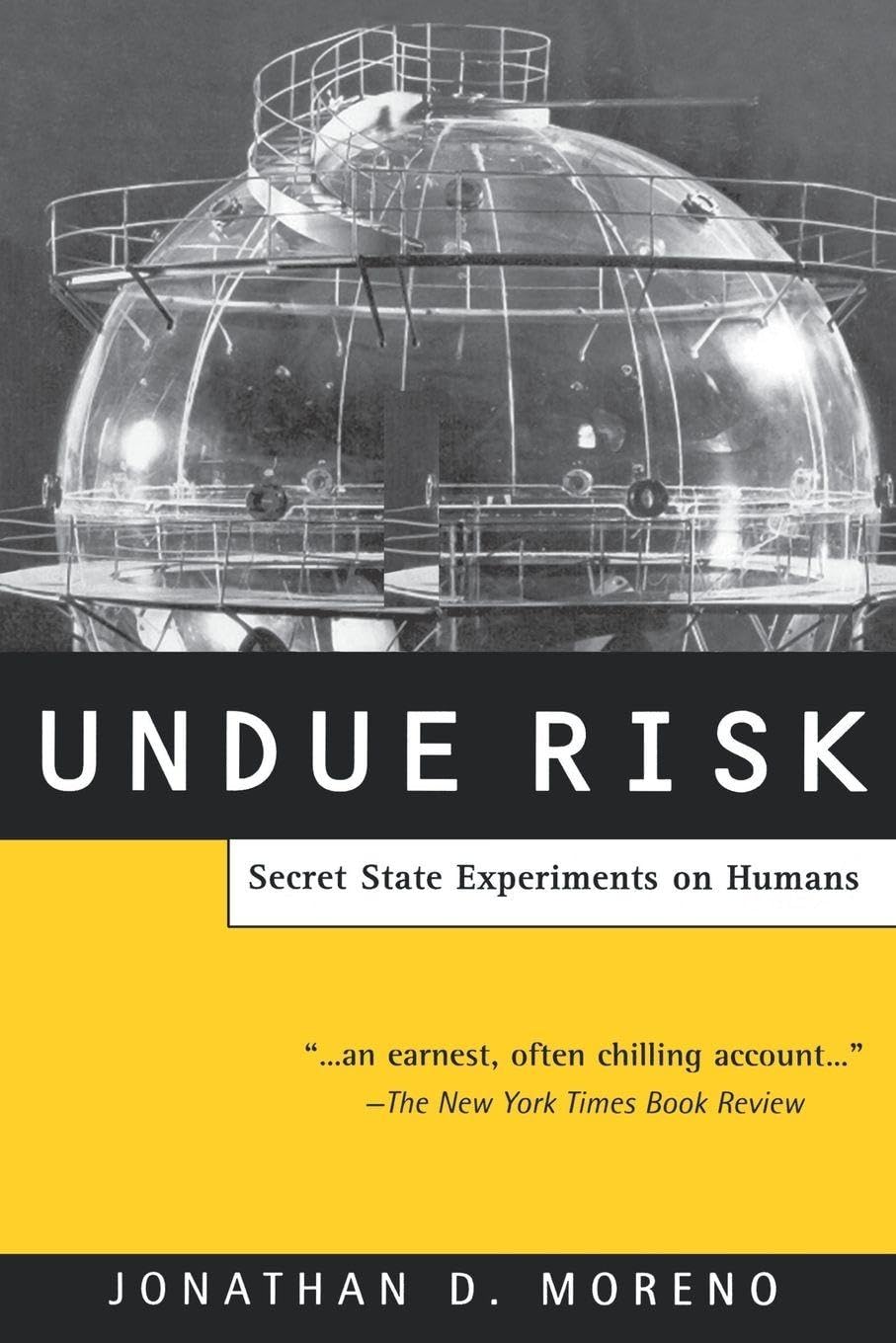Undue Risk by Jonathan D. Moreno - 9780415928359