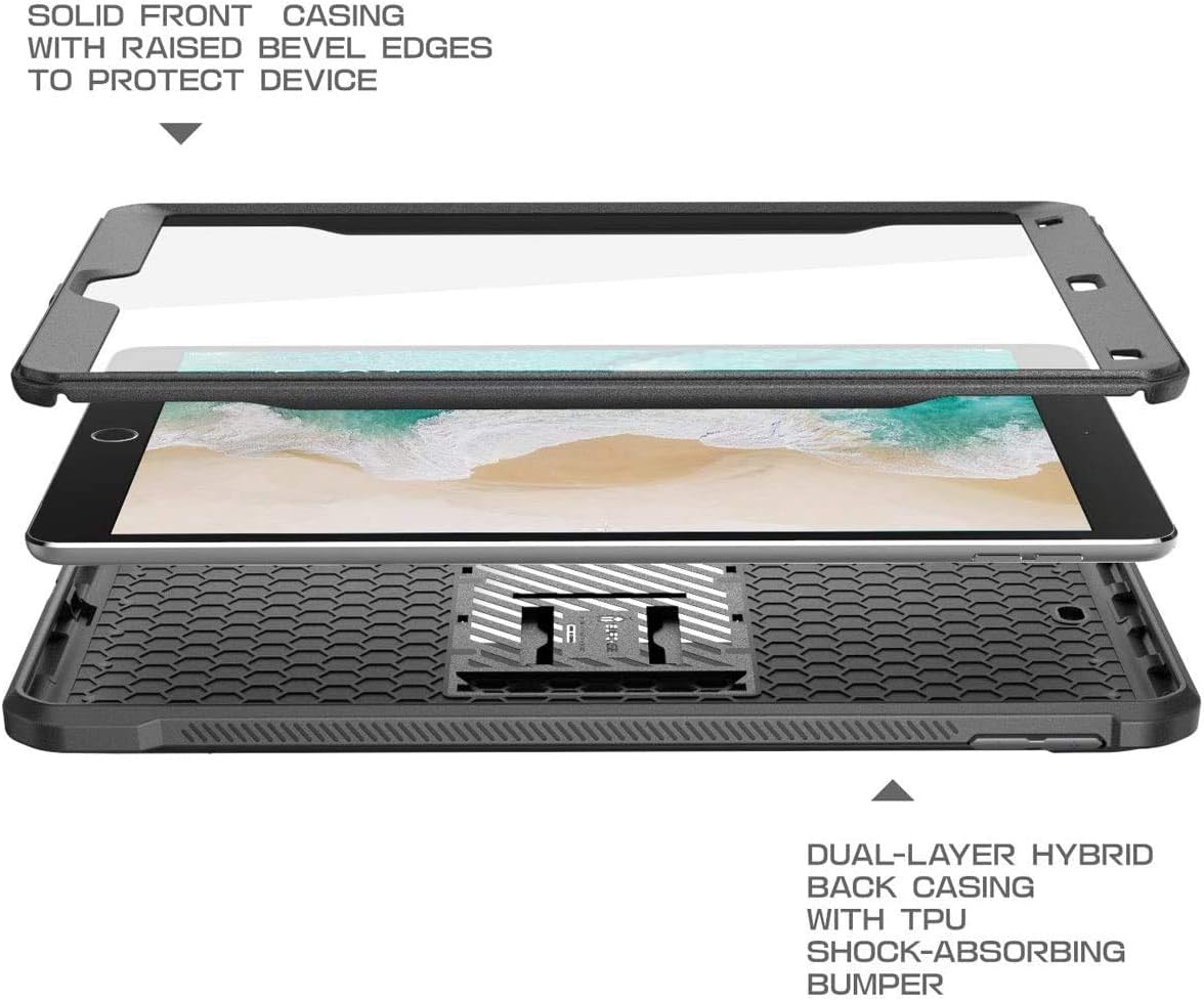 SUPCASE iPad Pro 12.9 Case 2017, [Heavy Duty] Unicorn Beetle Pro Series Rugged Protective Case Without Screen Protector for Apple iPad Pro 12.9 Inch 2017, Not Fit 2018 Version(Black) - Image 5