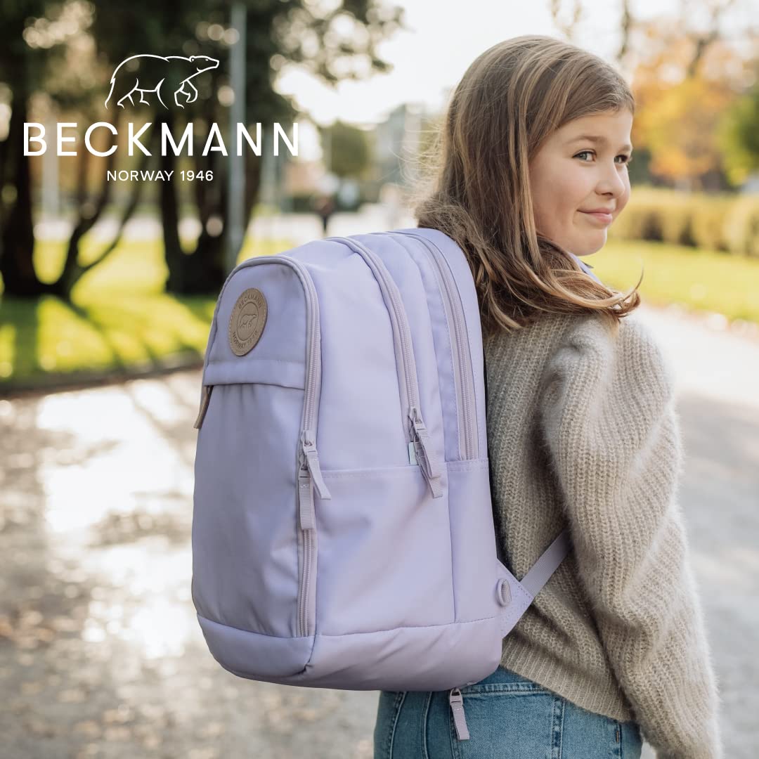 Beckmann Rucksack Freizeitrucksack mit Laptopfach Urban Midi Backpack 26L Light Purple flieder