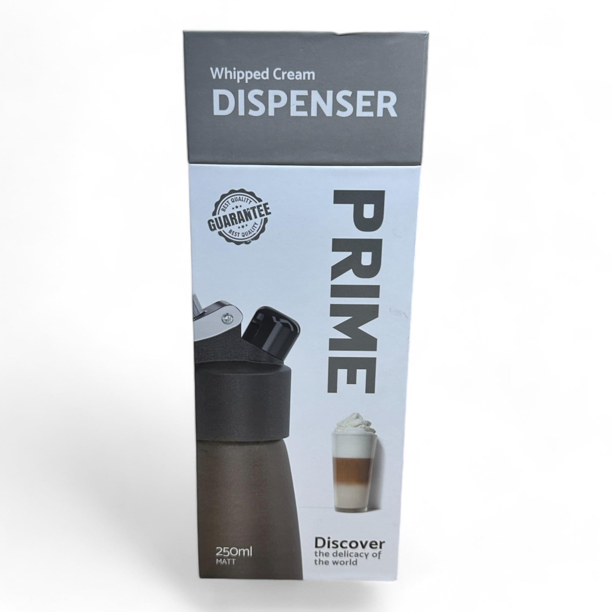 Generic Black Whipped Cream Dispenser 250ml (Half of Pint)