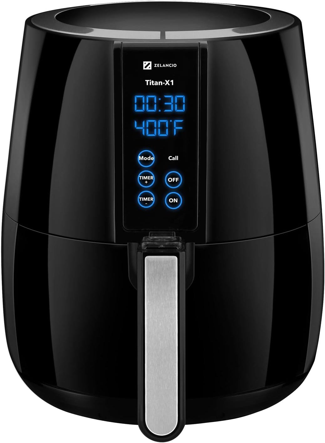 Titan X-1 Digital LCD Display Air Fryer with Rapid Air Fry Technology. Ultimate Healthy Multifunctional Cooker - Fry / Bake / Grill / Roast