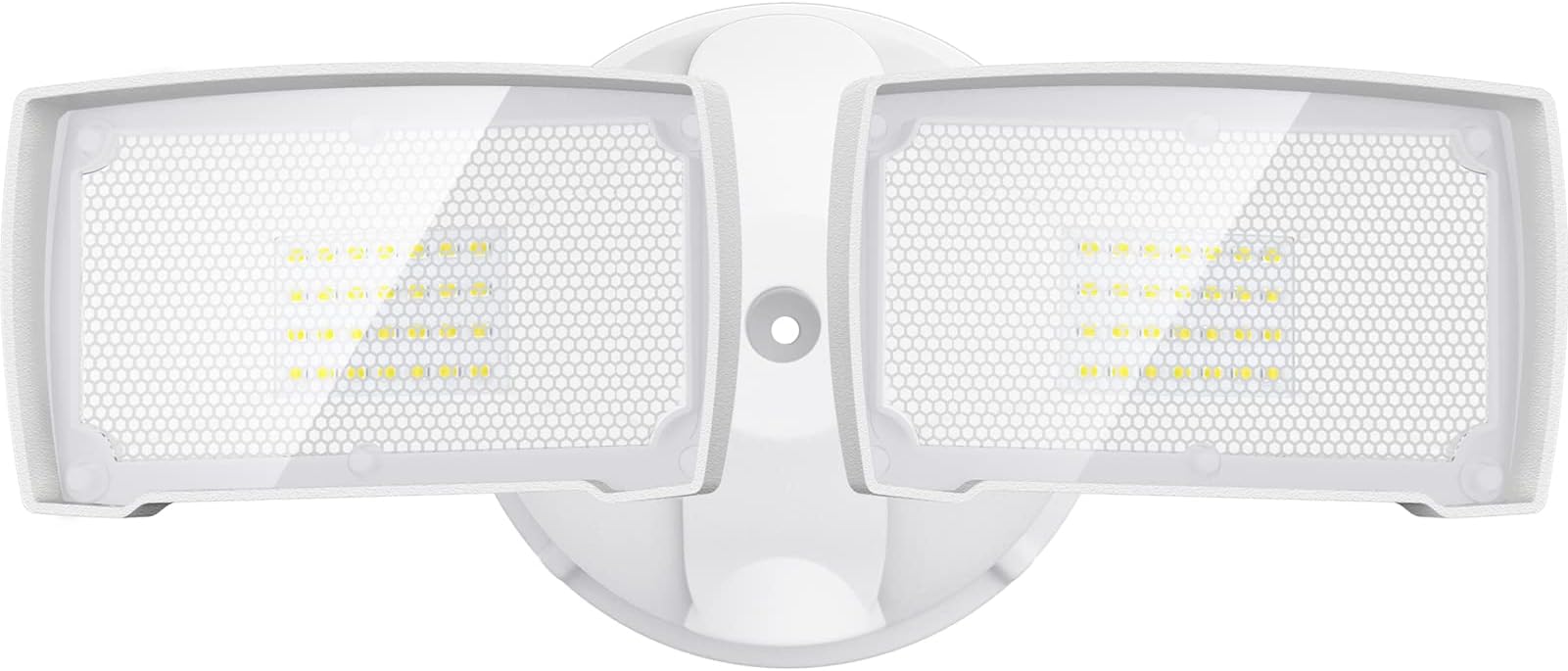28W 3000LM ‌LED Security Flood Light‌ ‌Outdoor‌, Switch Controlled Aluminum ‌Security Light‌, 2 Adjustable Heads, 5500K Daylight, IP65 Waterproof, Wet Location for Patio, Garden, Yard Lights