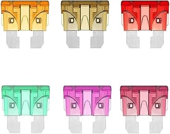 300Pcs Mini Blade car Fuses Assortment Set 2A/3A/5A/7.5A/10A/15A/20A/25A/30A/35A/40AMP for Trucks Boats Motorcycle RV
