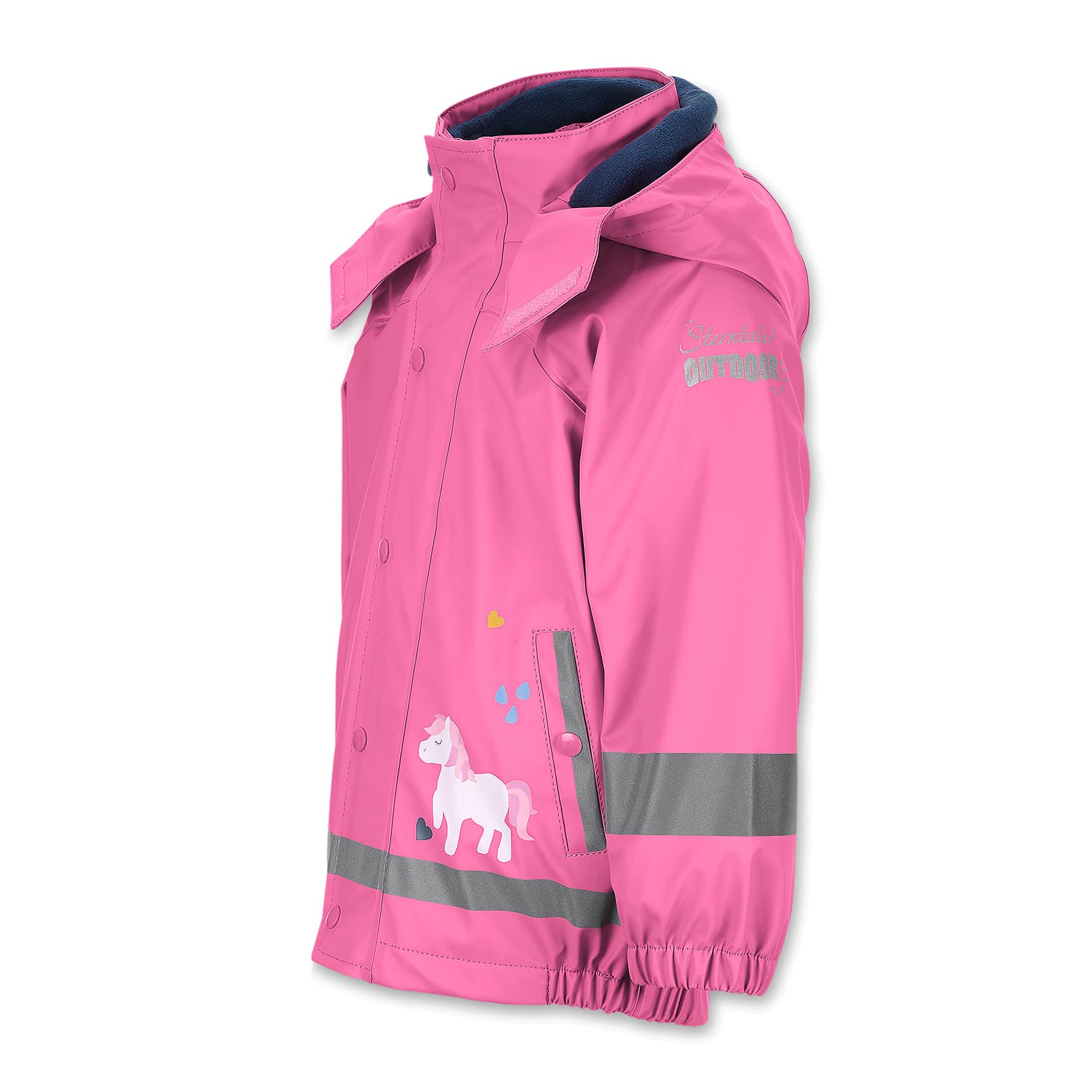 Sterntaler Mädchen Regenjacke Pony mit Innenjacke Regenjacke