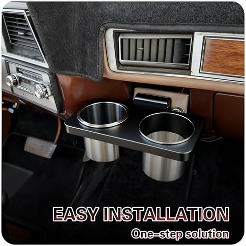 Miniatura 8 de Portavasos de camión para Chevy GMC 1973-1987 C10 C20 C30 K10 K20 K30, soporte desmontable para bebidas para consola central, accesorios de
