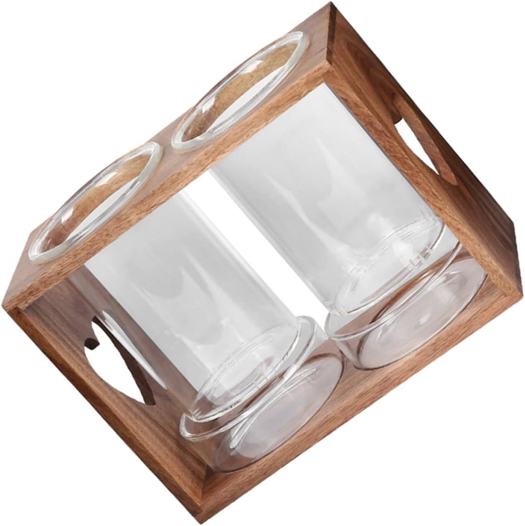 Household Chopsticks Drain Rack Cutlery Organizer with Glass Containers Compact Spoon Storage for Kitchen Easy to Clean Design for Home and Restaurant Use