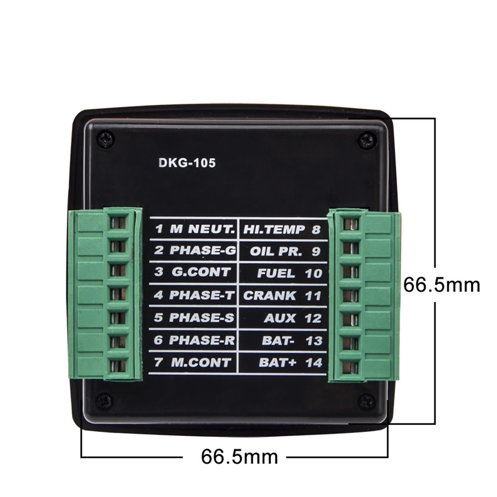 Wymień moduł sterownika generatora DATAKOM DKG105 Panel sterowania części agregatu prądotwórczego DKG-105 DKG 105