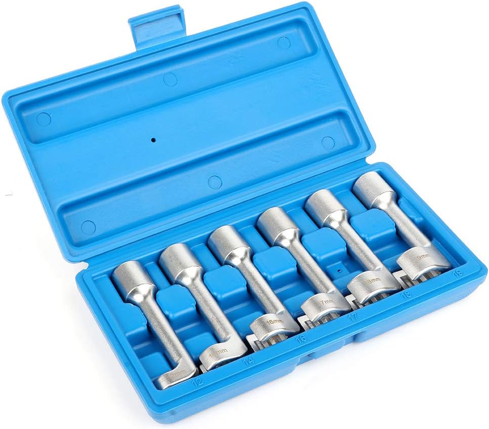 ECCPP New Diesel Injector Line Socket Wrench Set Fuel Line Dismantling