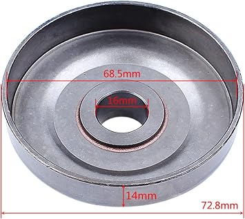 3/8-7T Clutch Sprocket Drum Fit For Husqvarna 340 345 350 445 450 E 346 XP Chainsaw, Clutch Drum Rim Sprocket Clutch Bearing.