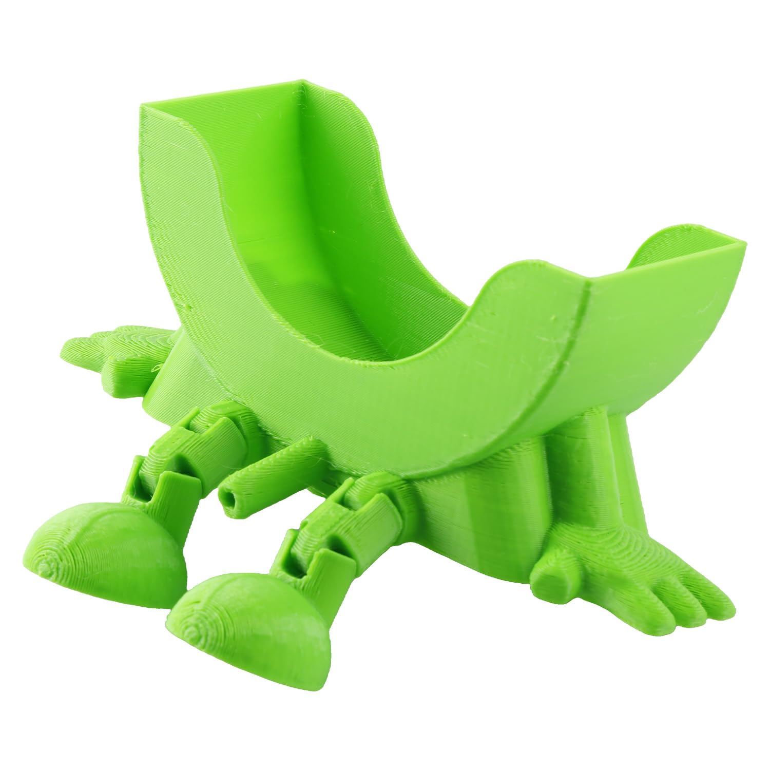 Tabanzhe Green Cute 3D Printed Sponge Holder For Kitchen Sink,Sponge Holder With Drainage,Fast Drying Sponges Caddy,Kitchen Sink Organiser Storage For Sponges And Cleaning Accessories,