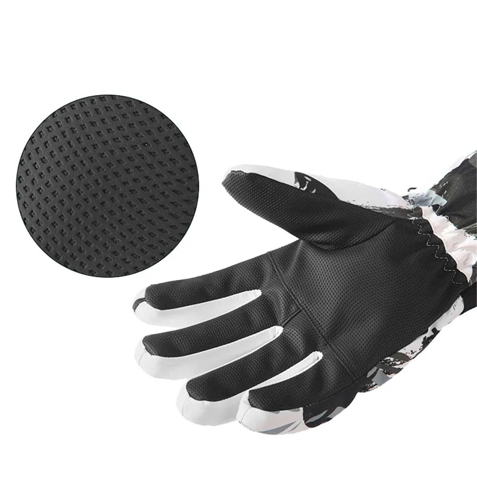 Guanti Da Neve Guanti da sci termici da uomo e da donna, in pile invernale, impermeabili, caldi, for bambini, snowboard, neve, touch screen a 3 dita, for lo sci