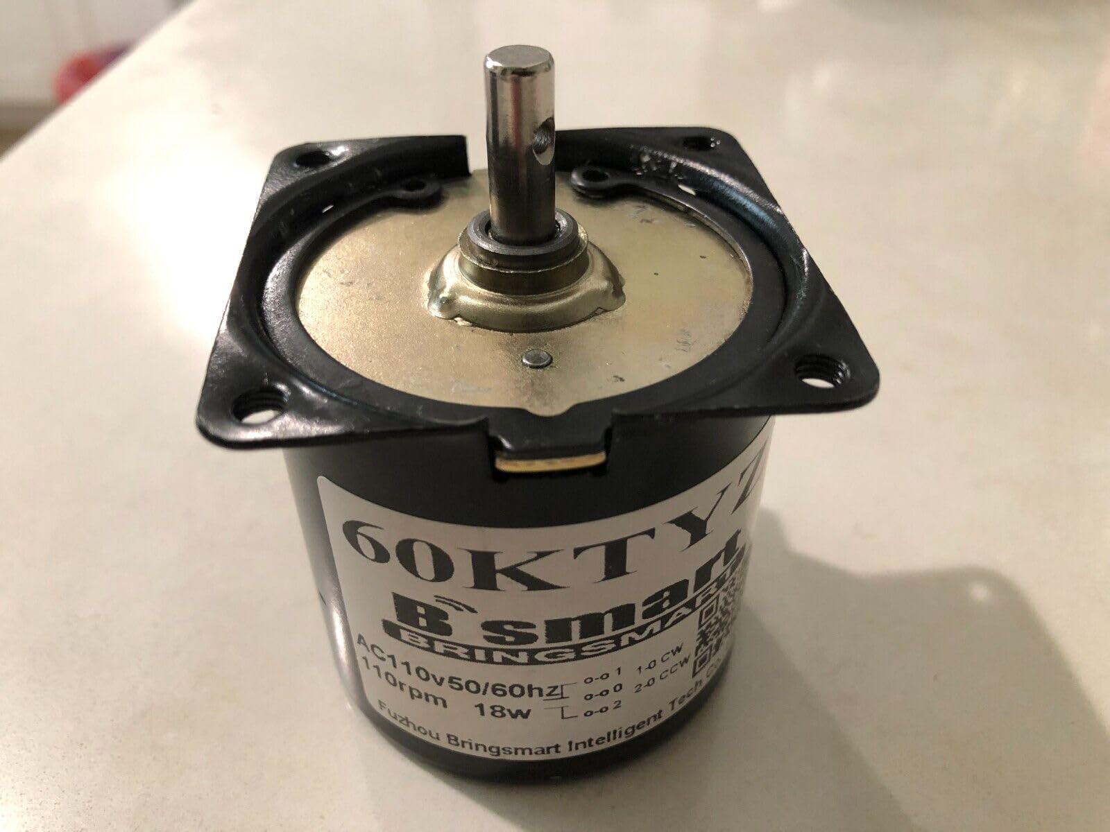 #US 60KTYZ 110V 110 Low Noise Electric Motor Gearbox - Open Box