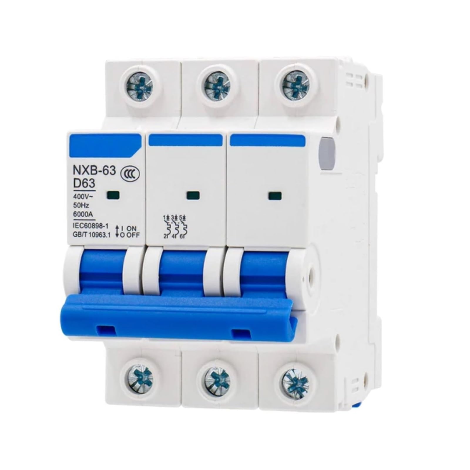 Disjoncteur NXB-63 3P D63 protège vos moteurs et fortes charges