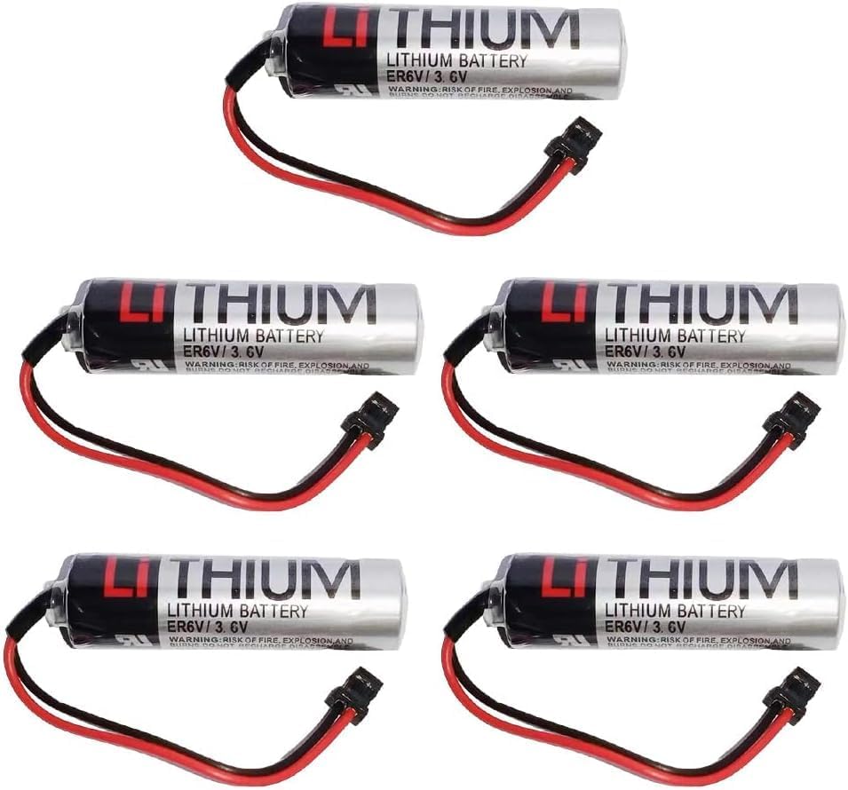 Miniatura 5 de Batería de litio ER6V3.6V para Toshiba ER6V3.6V, batería PLC de litio nueva en bolsa de fábrica, ER6VC119AER6V119B