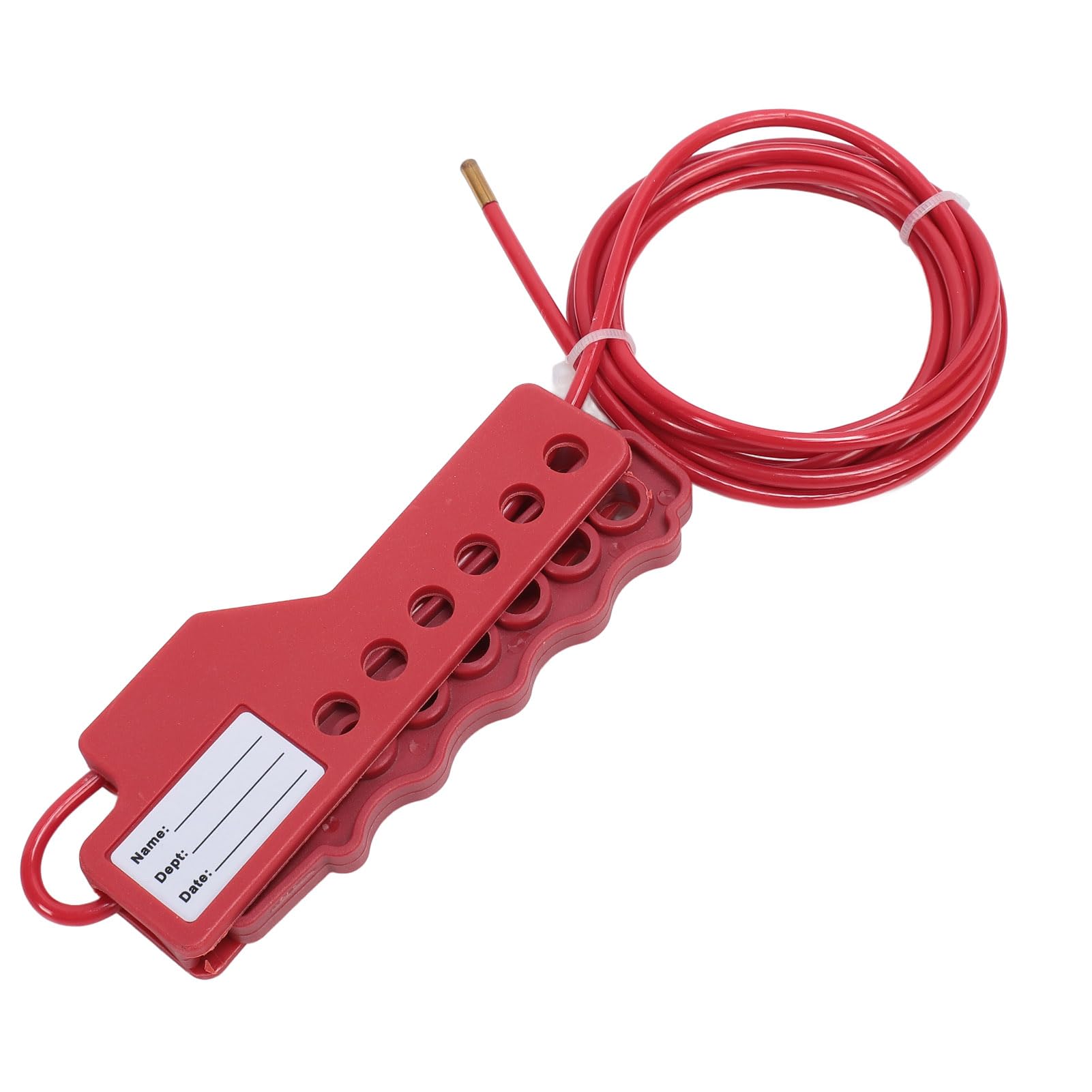 Bediffer Kit de Bloqueo y Etiquetado Juego de Cerraduras de Seguridad Duraderas para Sistemas de Seguridad Eléctricos con 4 Candados y 15 Etiquetas