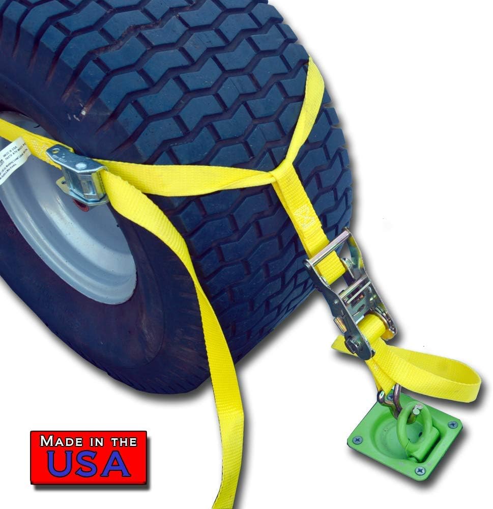 50% Off Discount SecureMyCargo ATV/UTV/Tractor Wheel Net (4, Yellow)