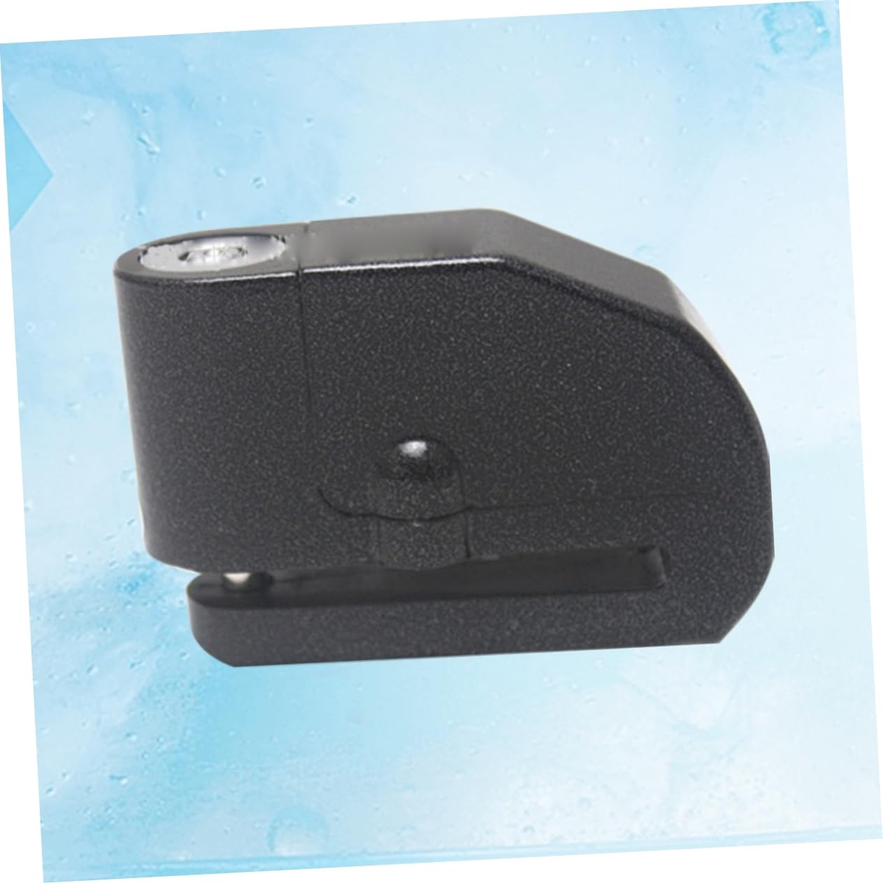 DECHOUS Disc Lock Alarm for Motorcycle Bike Theft Security Disc Brake Lock with Pin Suitable for Scooters and Motorbikes Black