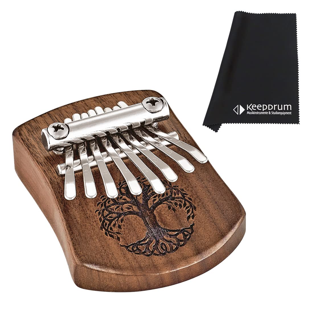 Meinl Sonic Energy KL801TOL Mini kalimba + keepdrum ściereczka z mikrofibry