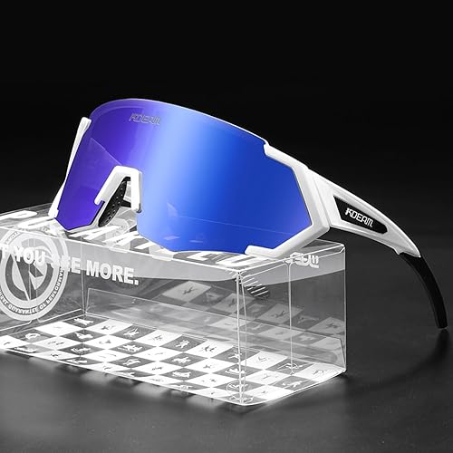 Miniatura 109 de Gafas de sol polarizadas deportivas para mujeres y hombres, UV400, gafas de ciclismo, béisbol, correr, pesca, al aire libre, resistentes al viento