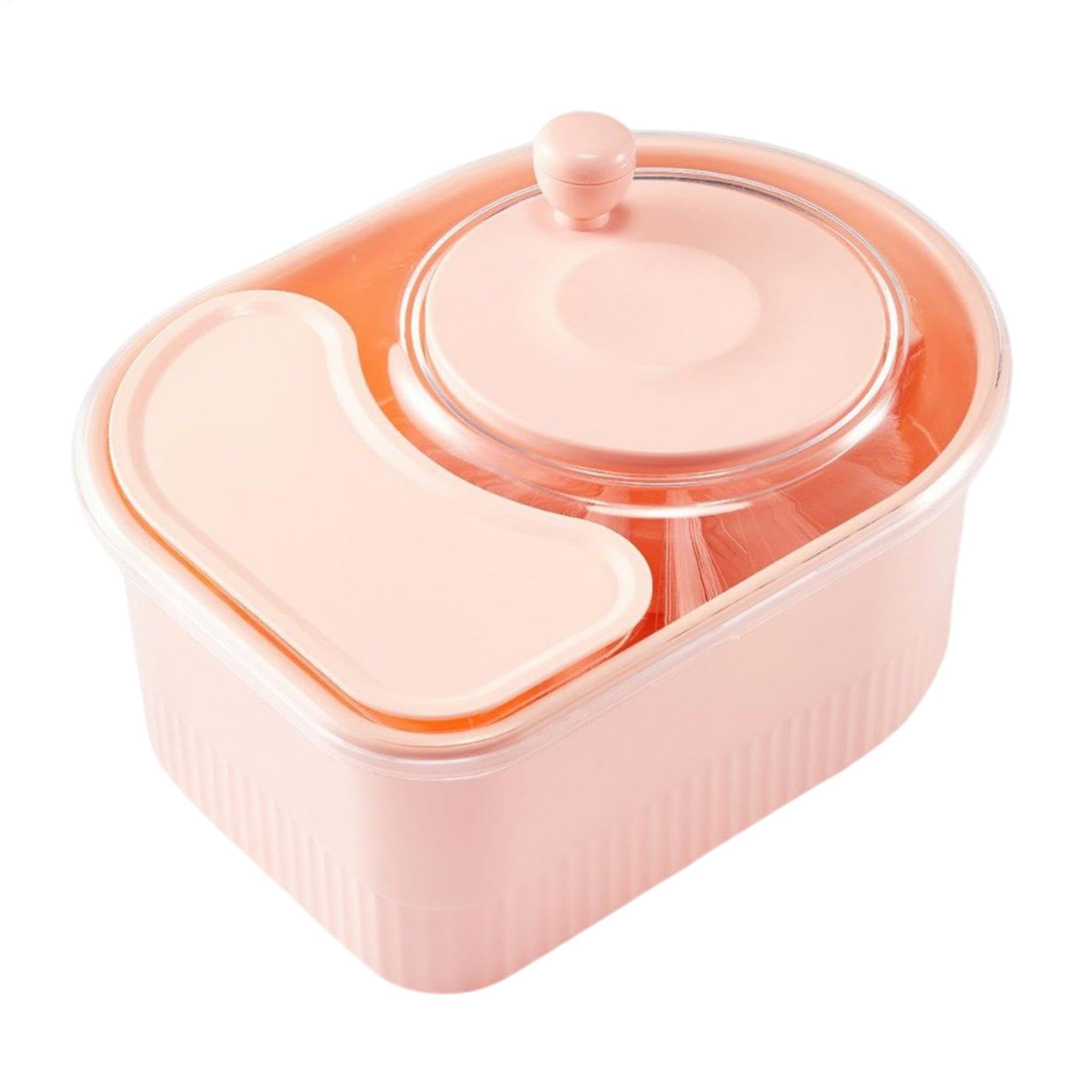 Centrifugadora Limpiadora De Verduras Y Frutas Para Cocina Tapa Segura Con | Cepillo Manual De Frutas Y Verduras Para Tomate Patata Pimiento Pepino Zanahoria Lechuga Uvas Cerezas