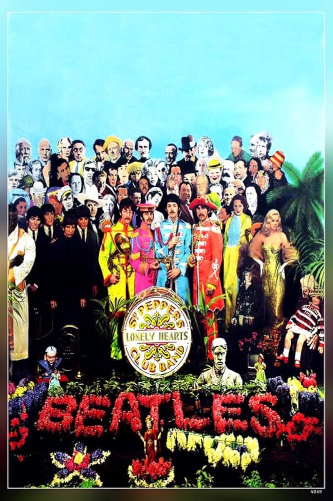 The Beatles Sgt. Peppers Lonely Hearts Club Band Album Cover