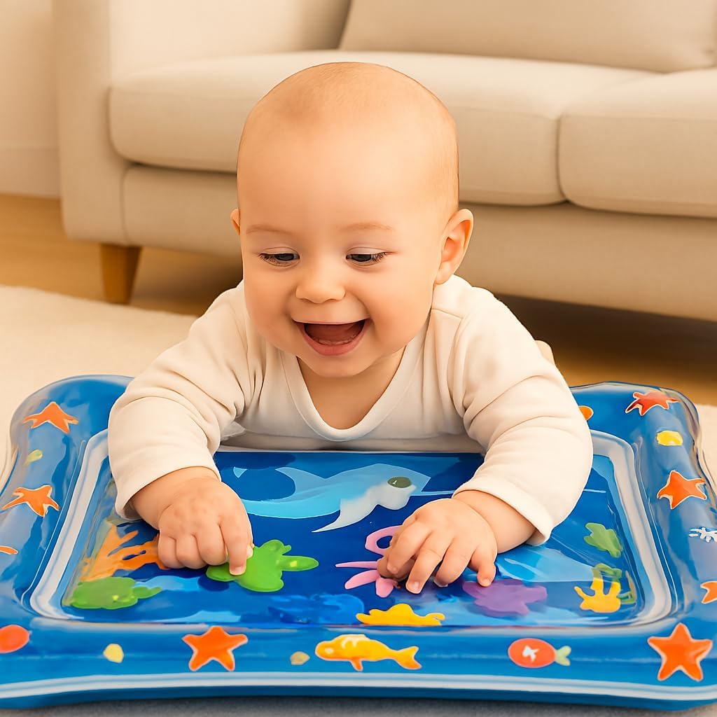 Tapete Almofada Água Atividades Didático Infantil Interativo Cor Peixe