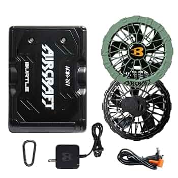 Amazon.co.jp: [U2GLOBAL] バートル 2025 ファン バッテリー