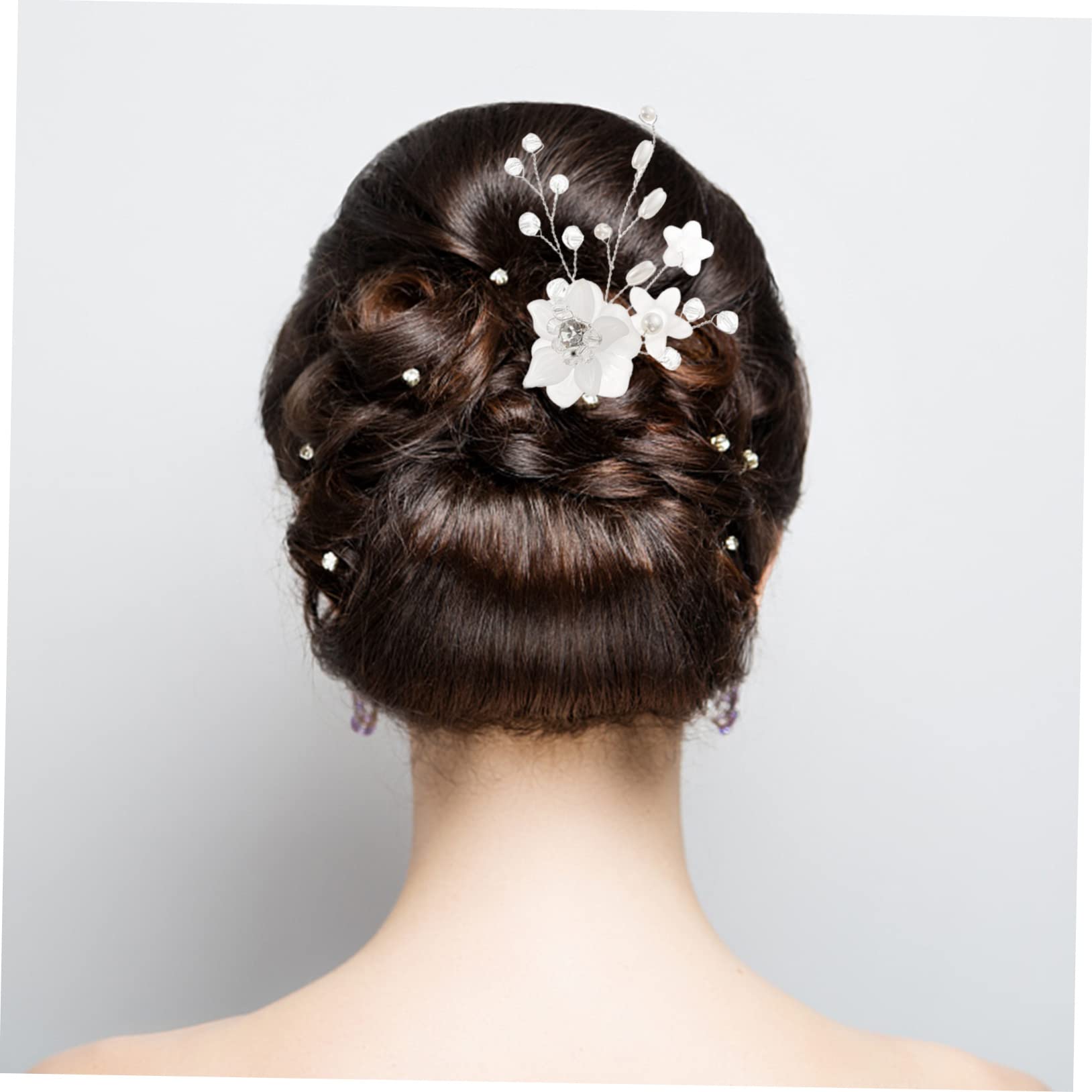 Healeved Lot De 3 Peignes À Cheveux Élégants Et Vintage À Fleurs Pour Mariage Accessoires Pour Cheveux Pour Femmes Pour Enterrement De Vie De Jeune Fille 6 Pièces X 3