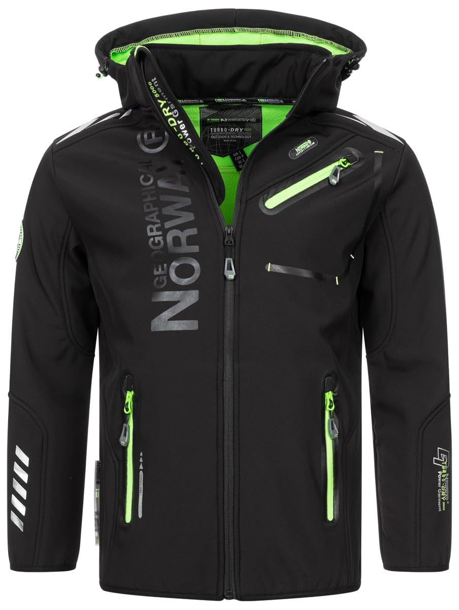 Geographical Norway Herren Herbst Winter jacke Softshell Jacke - Regen Outdoor ÜbergangsJacke Production FVS