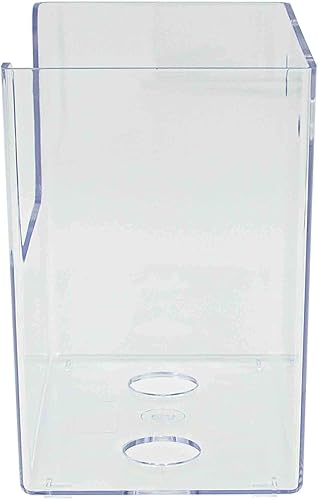 Miniatura 9 de Marketing Holders Paquete de 6 soportes para folletos de acrílico transparente de 6.5 pulgadas de ancho, soporte de pared o encimera que ahorra