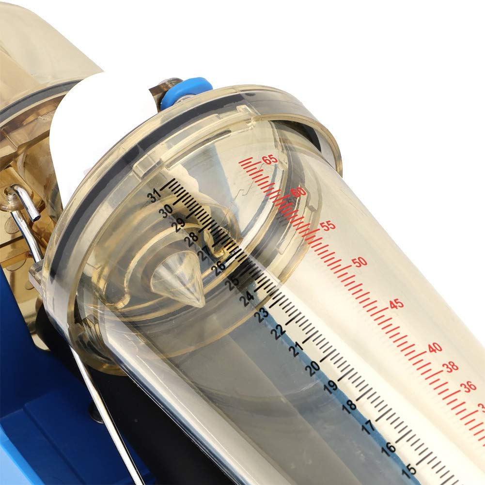 Misuratore del Latte PSU da 31 Kg Macchina per il Latte in Sala di Mungitura Bovini, Bottiglia Trasparente, Calcolo Accurato del Latte, Installazione Semplice per L'allevamento