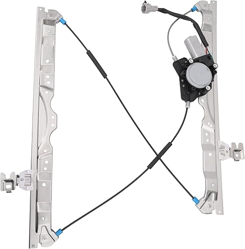 748-525 Elevalunas eléctrico delantero derecho del lado del pasajero con motor6 pines compatible con Nissan Pathfinder Armada 2004Armada 05-13Titan