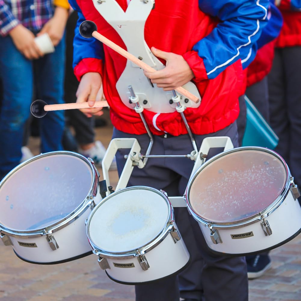 Mazas Para Xilófono Gonalca Percusion 2472 – Par De Baquetas Con Bola De Goma Dura, 39 Cm De Largo