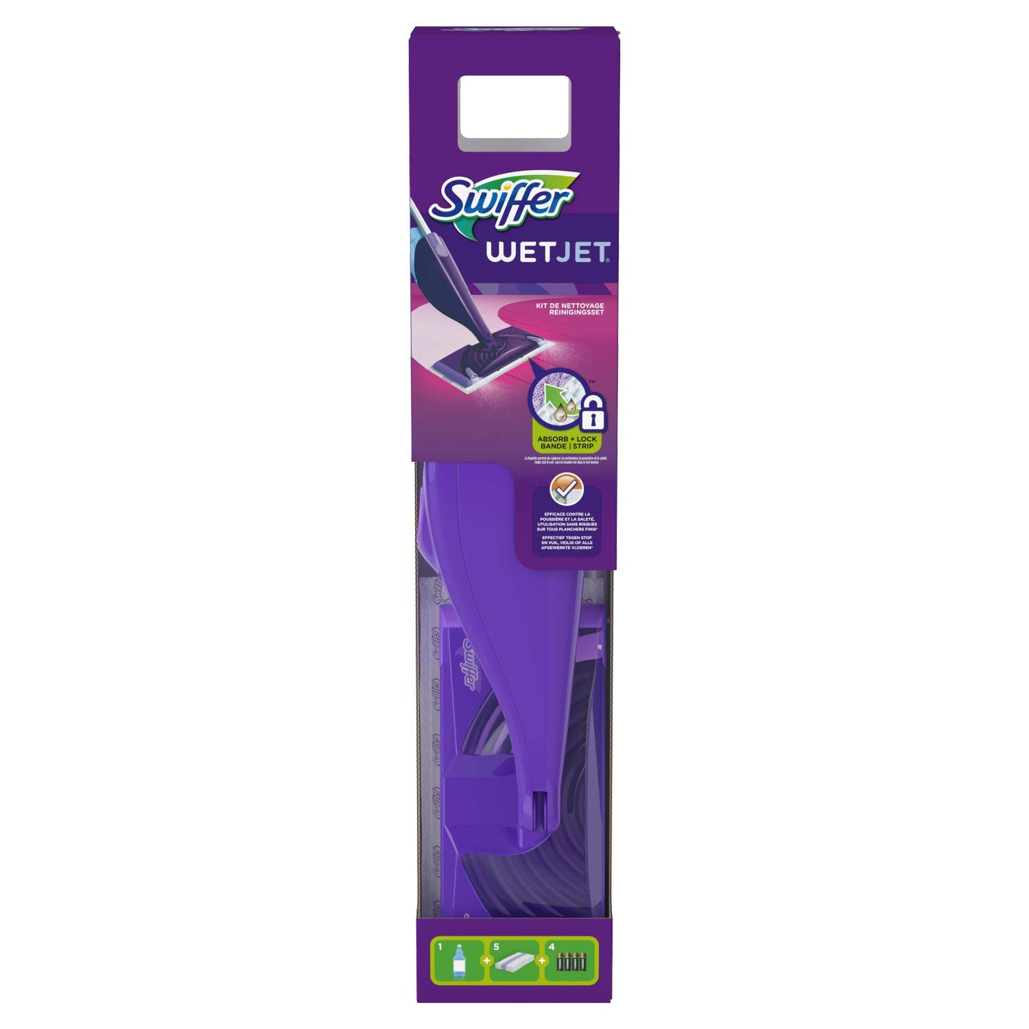 Swiffer WetJet escoba Spray Kit de iniciación para todo tipo de suelo