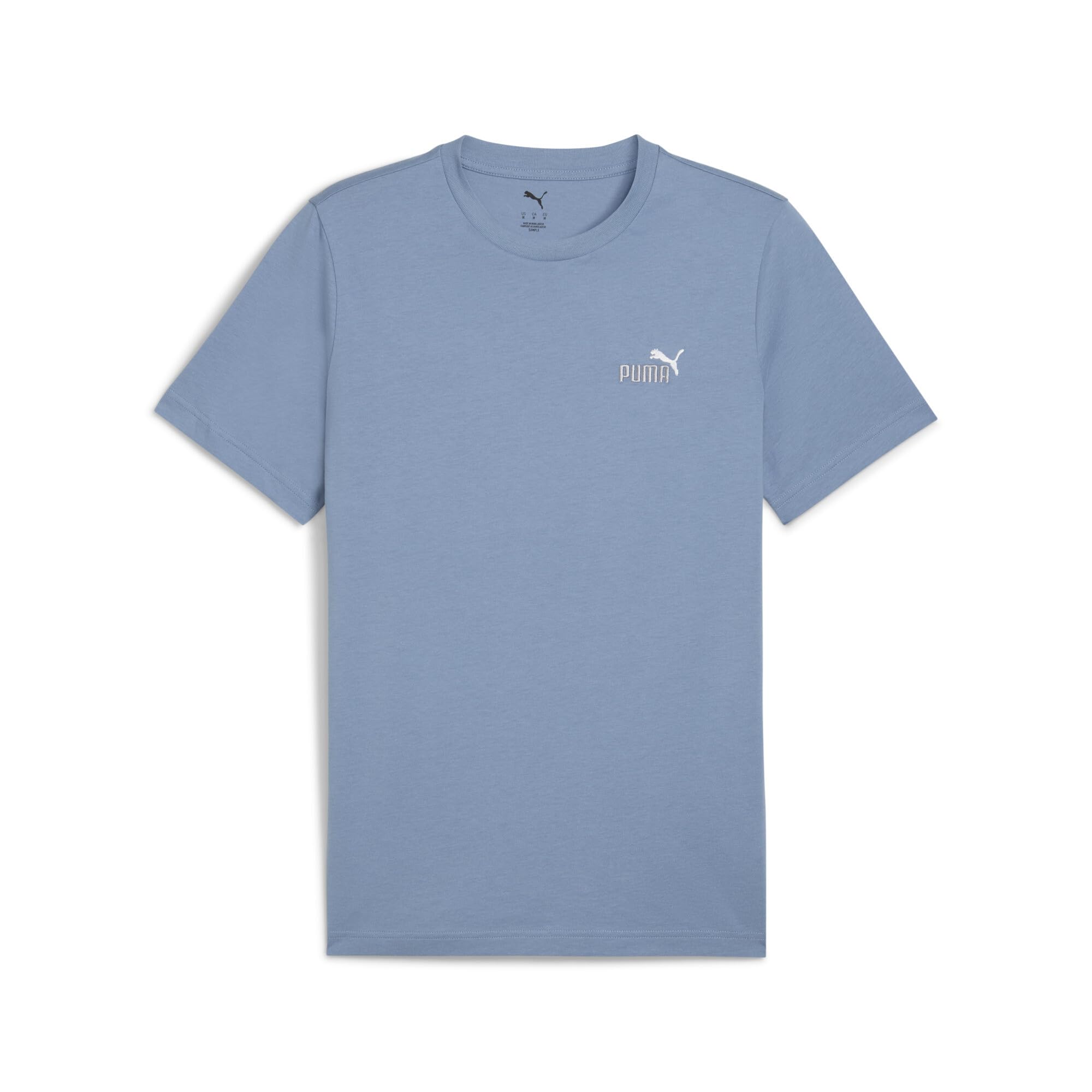 Puma ESS 2 Color Small No. 1 Logo Tee Cool Blue