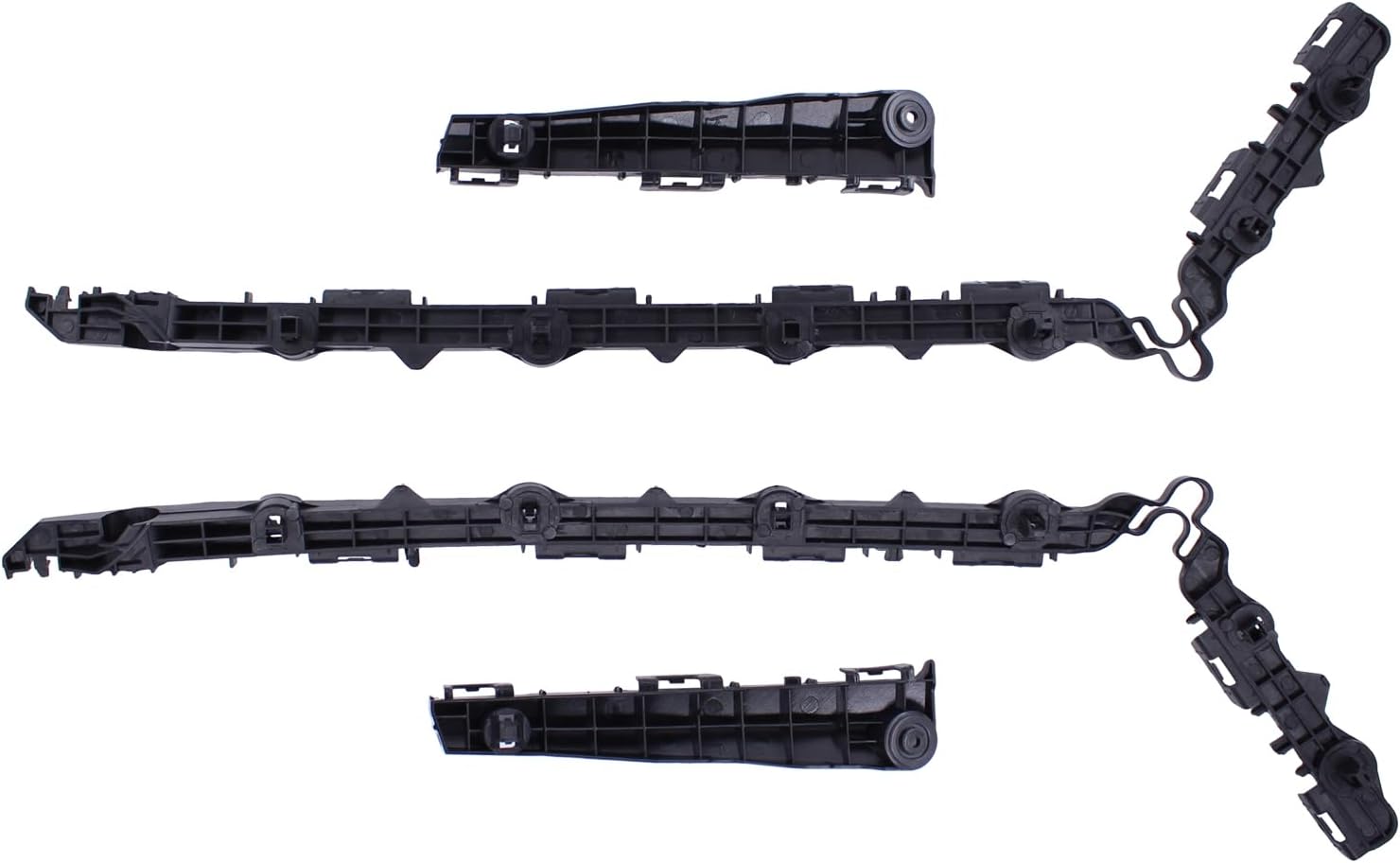 ApplianPar Front Rear Left and Right Side Bumper Bracket Retainer Support for Toyota Camry 2012-2014 Set of 4