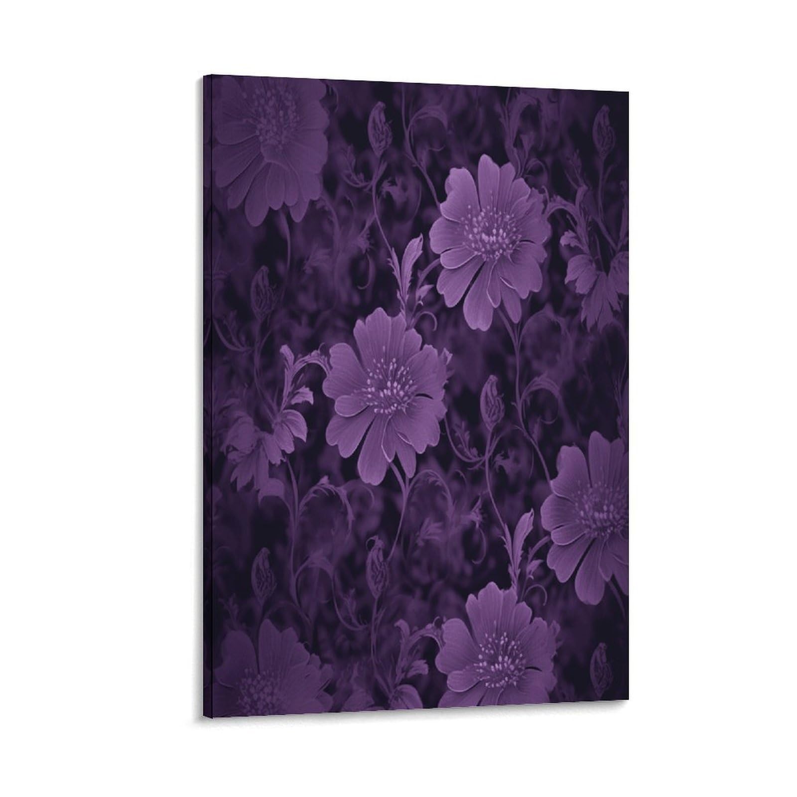 VstaDank Purple Canvas Wall Art on Canvas Prints Artwork Exquisite Decor Artwork Hang Wall Picture Hangable Decor Painting Picture Printed Poster Art for Home Decor 20x30inch(50x75cm)