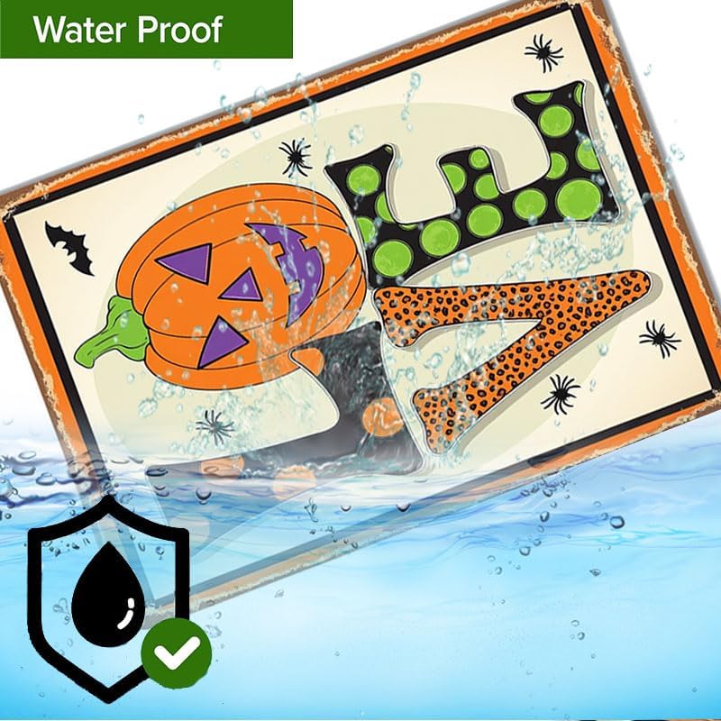 Miniatura 3 de Home is Where You Hang Your Broom - Letrero de metal para casas de brujas, decoración de Halloween, salas de estar, entradas, cafeterías, bares,