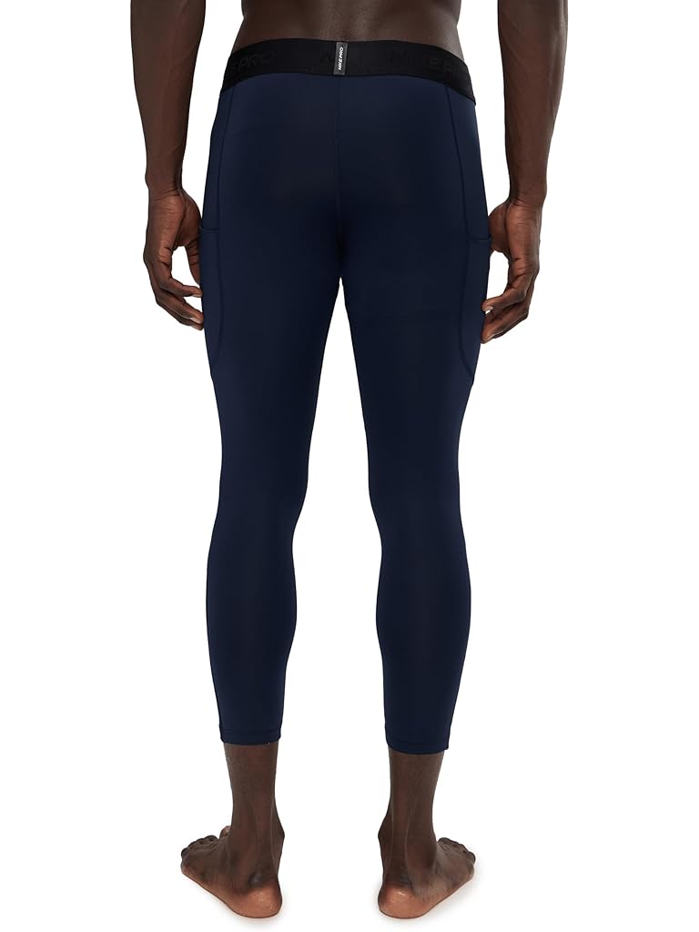 Black Nike Pro Dri-FIT 3/4-Length Fitness Tights