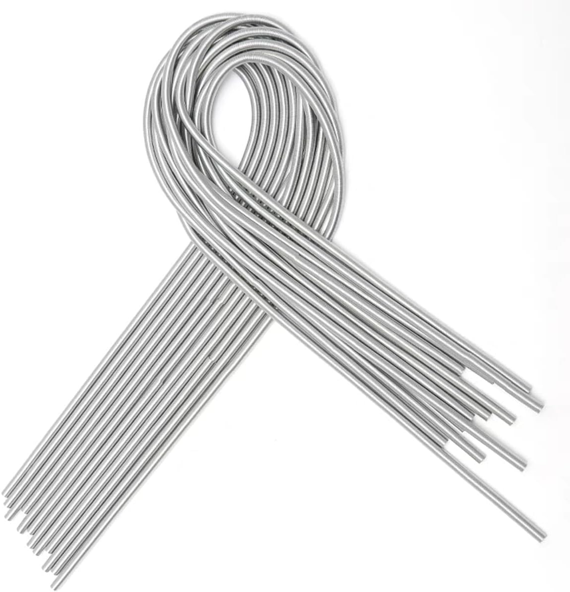Micro Stainless Steel Extension Coil Spring, OD 2mm, 0.3mm Wire Diameter, 6.56ft, Rust-Proof, Flexible Hose Guard for Capillary Tubes and Sensor Wires